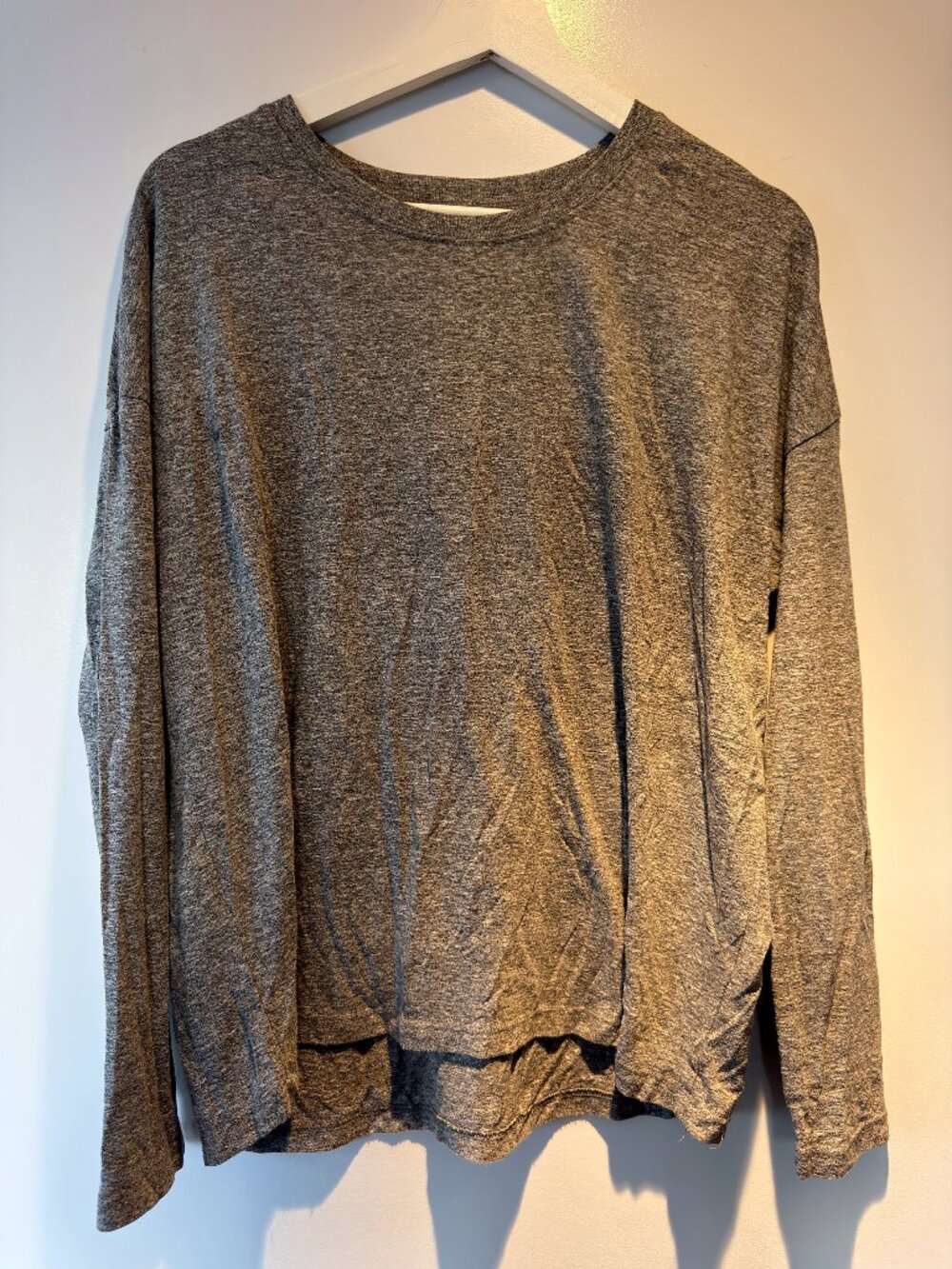 Madewell Rivet & Thread Slub Cotton Long Sleeve Tee S